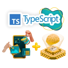 TypeScript + AI: создаём умные веб-приложения - КИБЕРшкола программирования для детей, компьютерные курсы для школьников, начинающих и подростков - KIBERone г. Барнаул